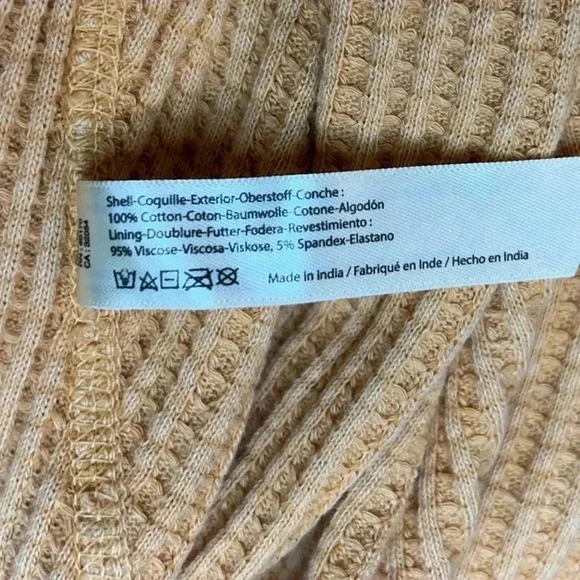 Free People Yellow Ruched Dress - Picture 7 of 8